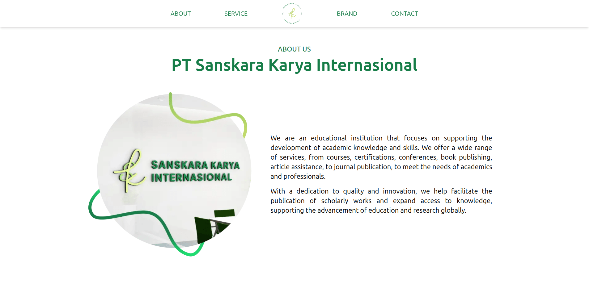 sanskarakarya.com – Landing Page  showcase 2